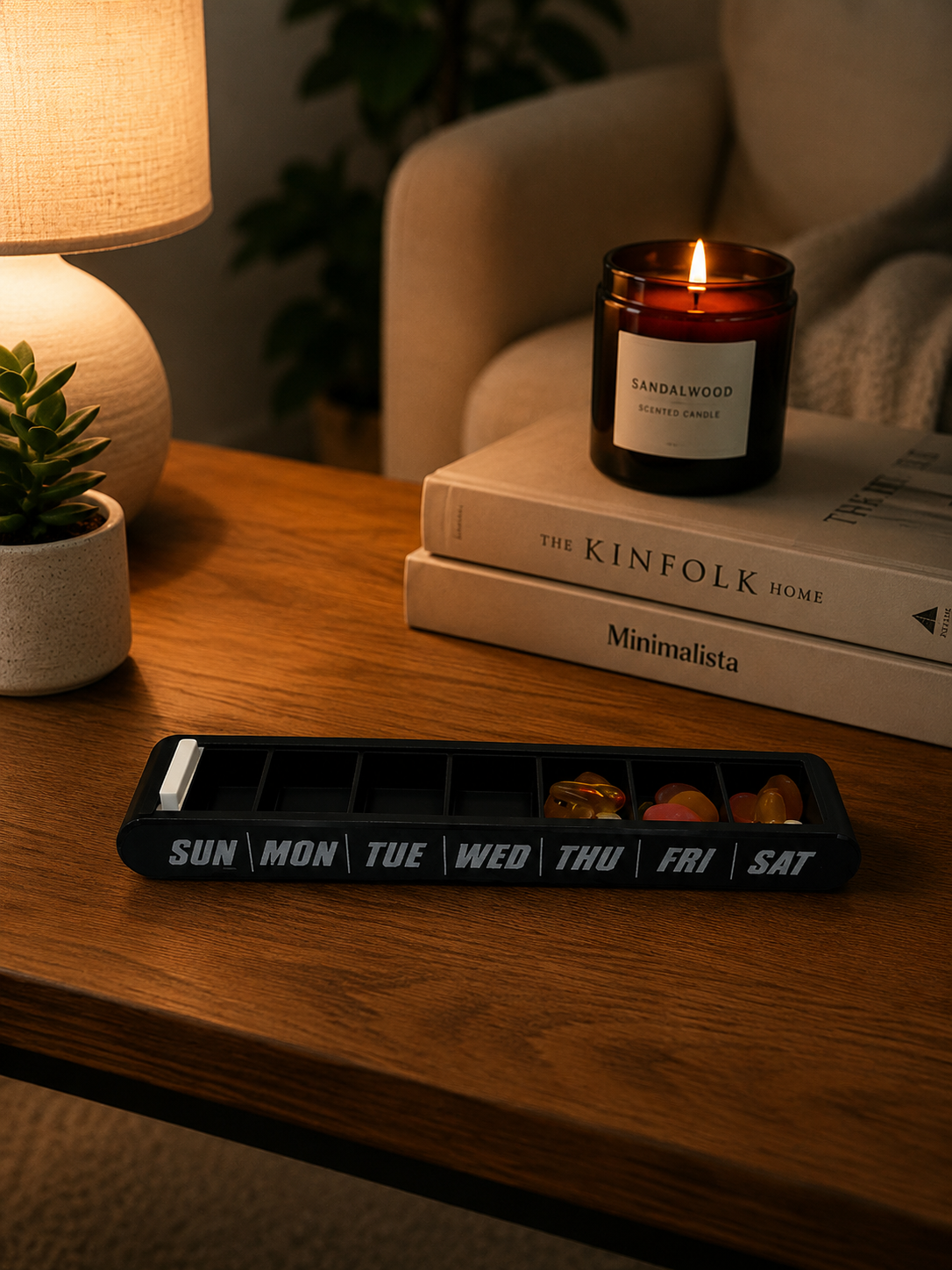 Sliding Pill Box